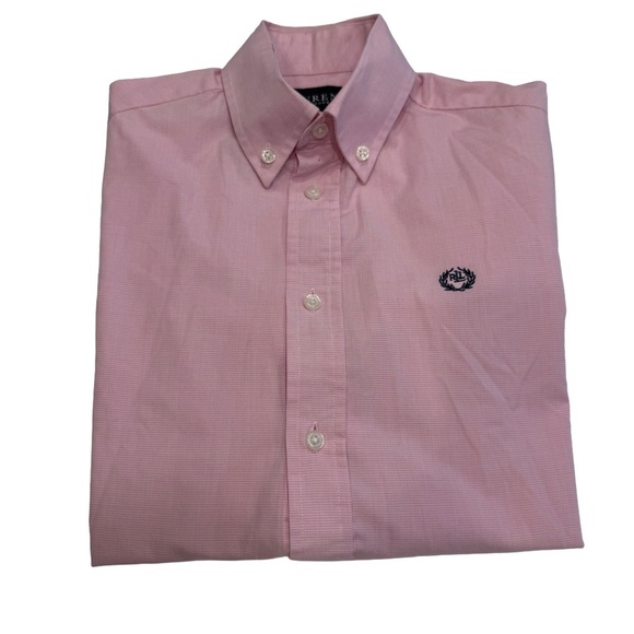 Ralph Lauren Black Label Boys Shirt Pink & White Button Down Sz 10 NEW - Picture 2 of 11